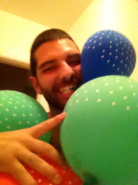 Ben's birthday balloons